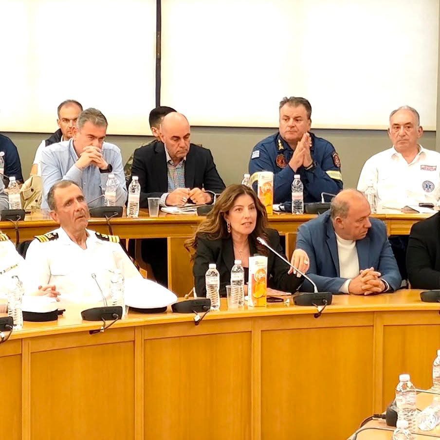 Στη σύσκεψη με τον Κεφαλογιάννη η Καραμπατσώλη – Τι είπε για την Εύβοια Στη σύσκεψη με τον Κεφαλογιάννη η Καραμπατσώλη – Τι είπε για την Εύβοια