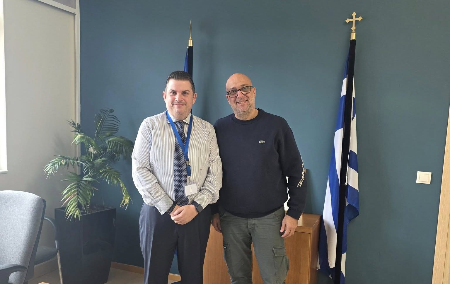 Στον Διοικητή του Νοσοκομείου Χαλκίδας ο πρόεδρος της ΔΕΕΠ Ευβοίας – Τι είπαν στη συνάντηση Στον Διοικητή του Νοσοκομείου Χαλκίδας ο πρόεδρος της ΔΕΕΠ Ευβοίας – Τι είπαν στη συνάντηση