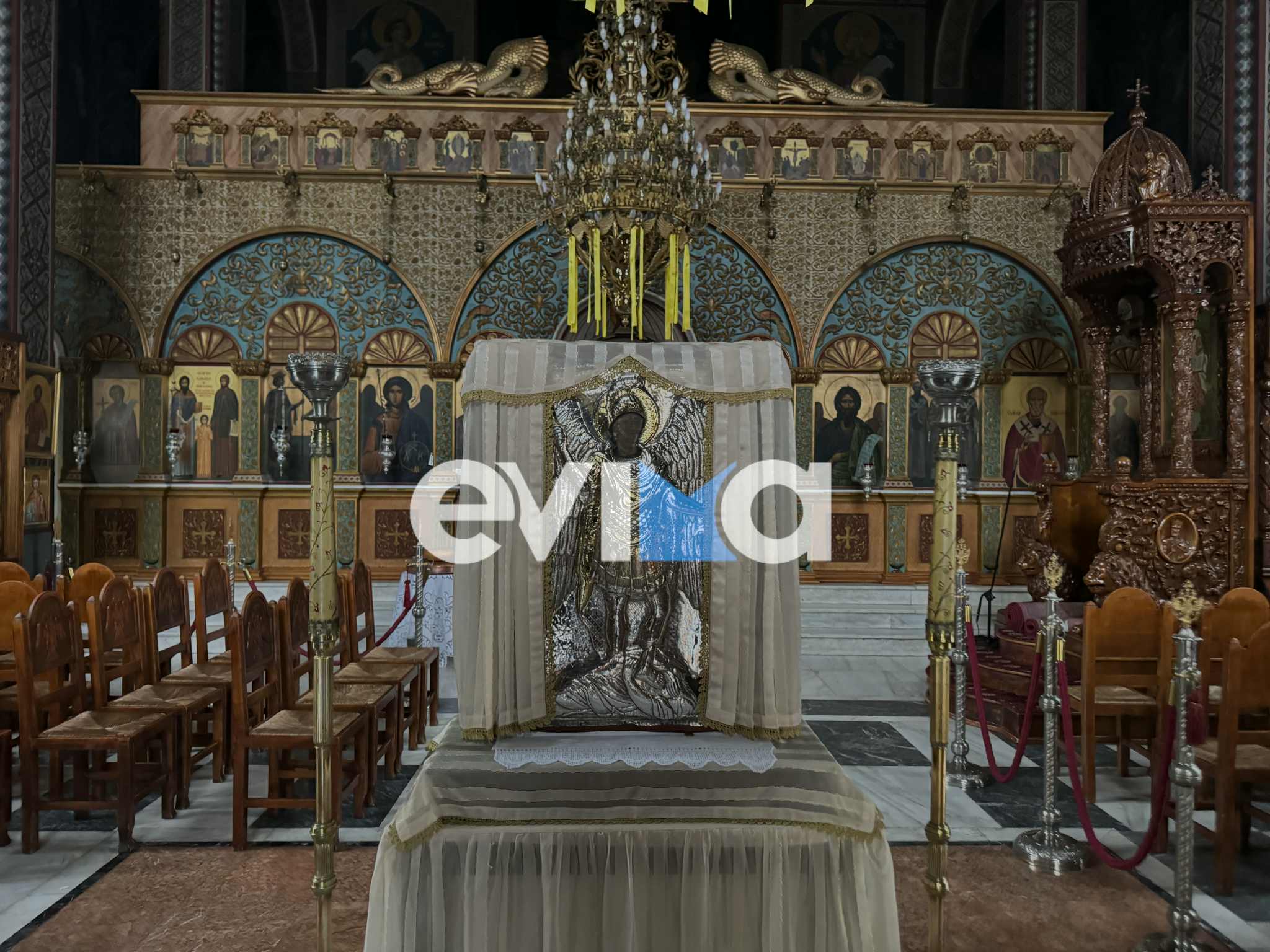 Η Χαλκίδα γιορτάζει τους Άγιους Ταξιάρχες – Έτοιμη η ιερή εικόνα για τη Λιτανεία