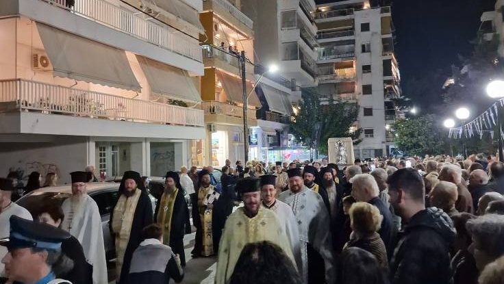 «Ρίγη συγκίνησης και βαθιά κατάνυξη στον Εσπερινό των Παμμεγίστων Ταξιαρχών» (εικόνες)