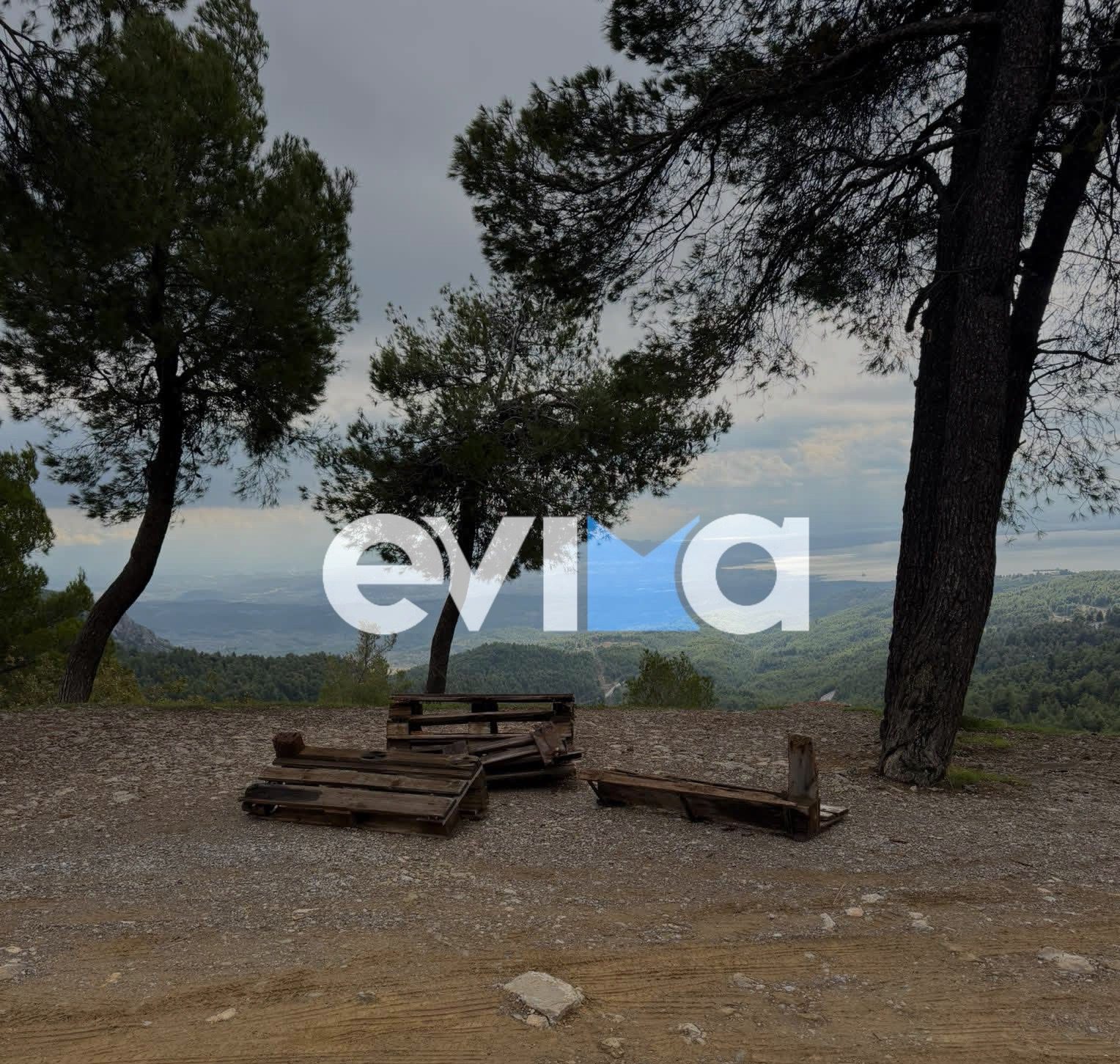 «Καταστροφή μέσα στο πράσινο: Βανδαλισμός σε παγκάκια στην Εύβοια