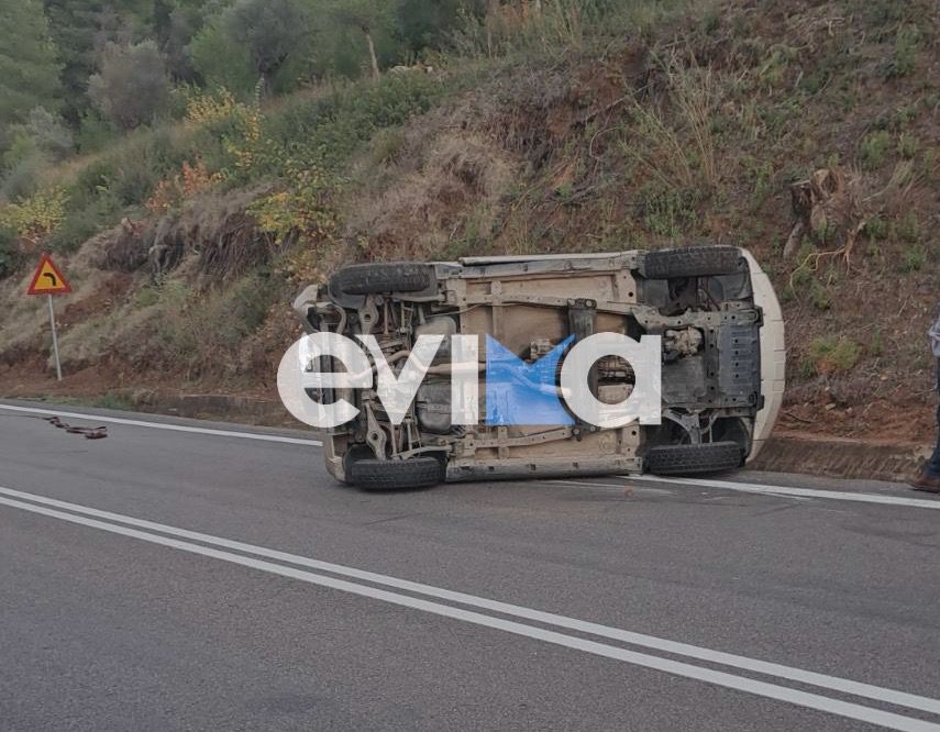 Δύο τροχαία μέσα σε λίγες ώρες στην Εύβοια