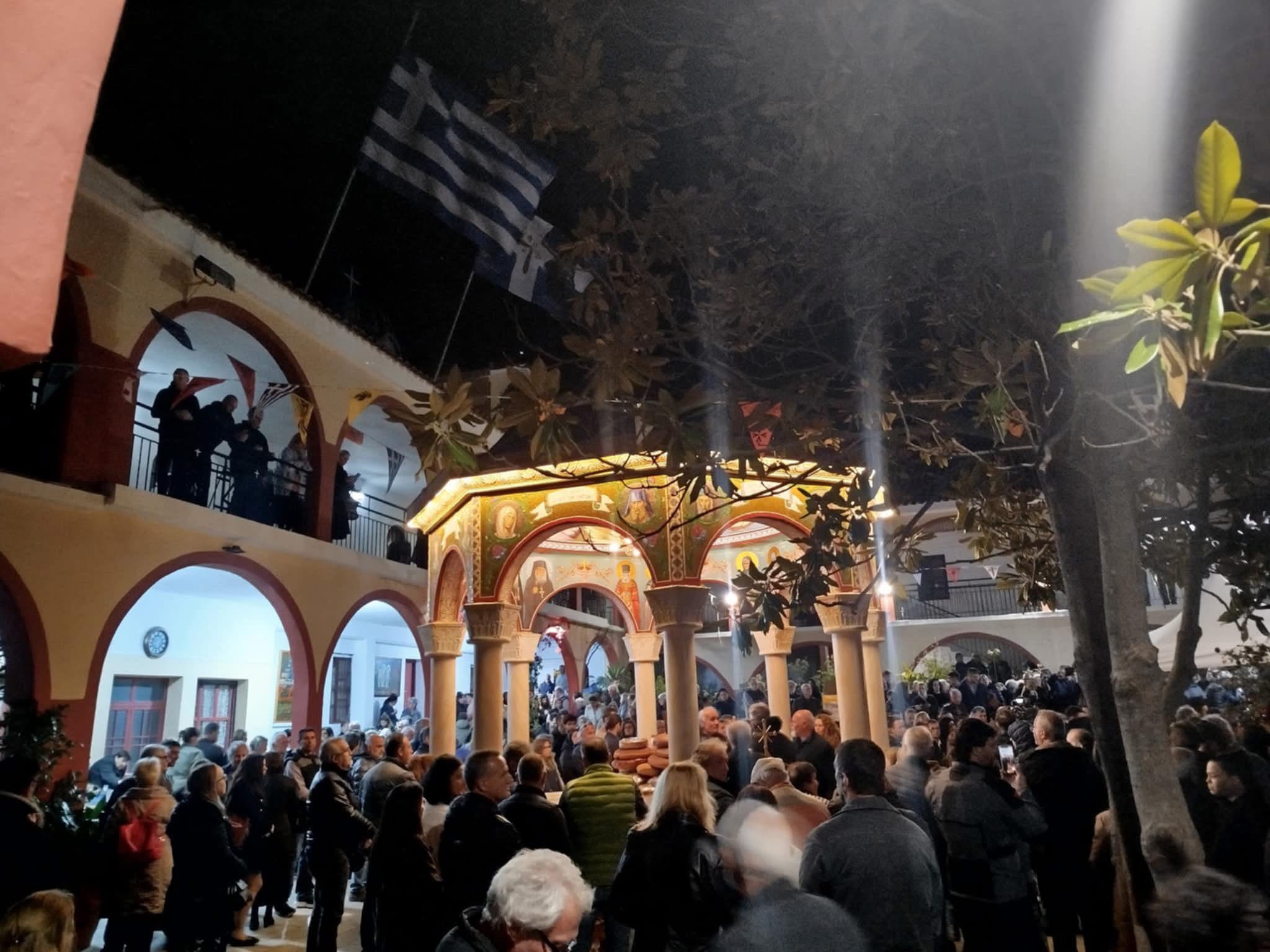 Ρίγη συγκίνησης στην Εύβοια την παραμονή της εορτής του Οσίου Ιακώβου