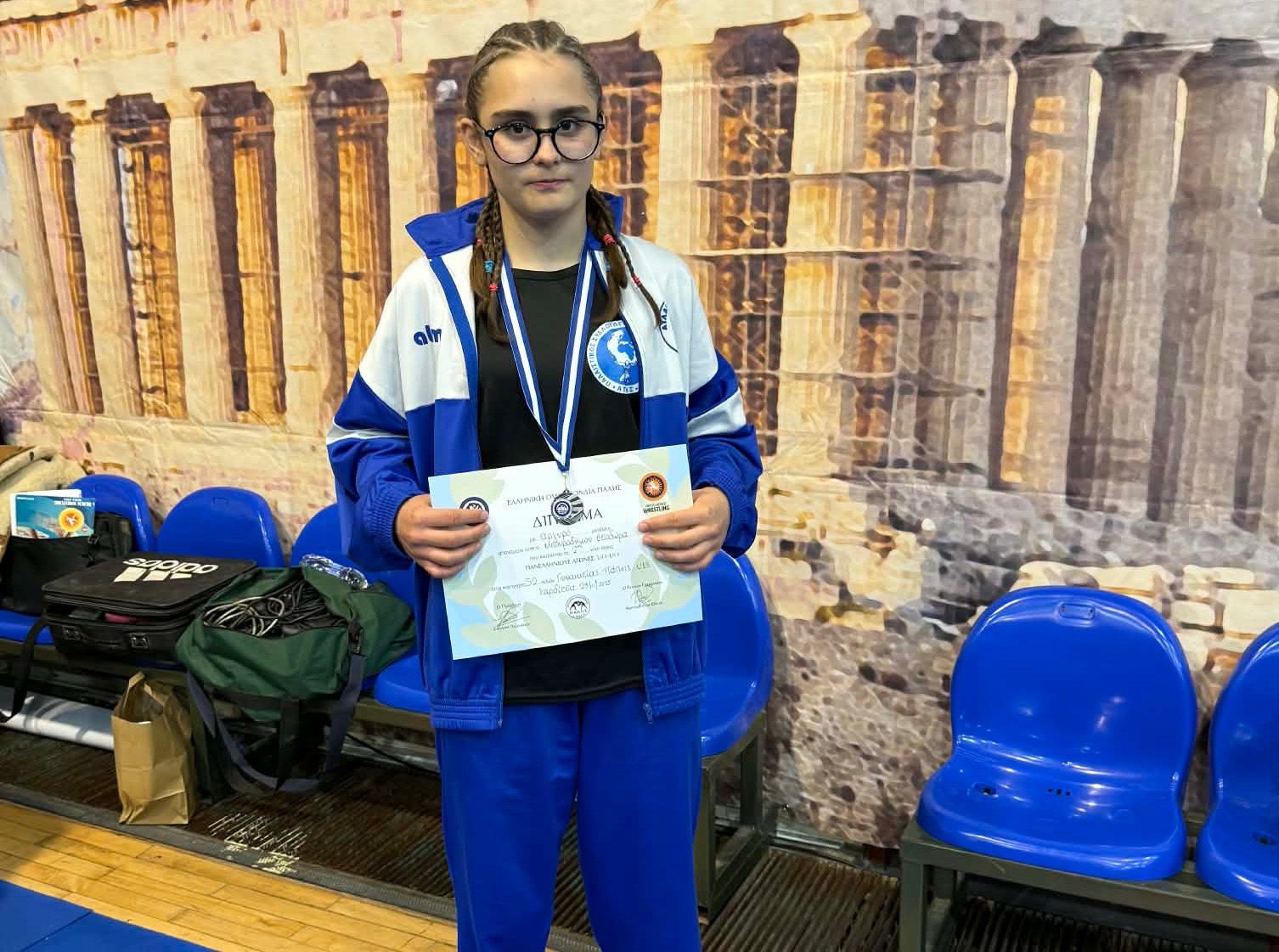 Άλλο ένα μετάλλιο για την Ευβοιώτισσα Θεοδώρα Μπουροδήμου