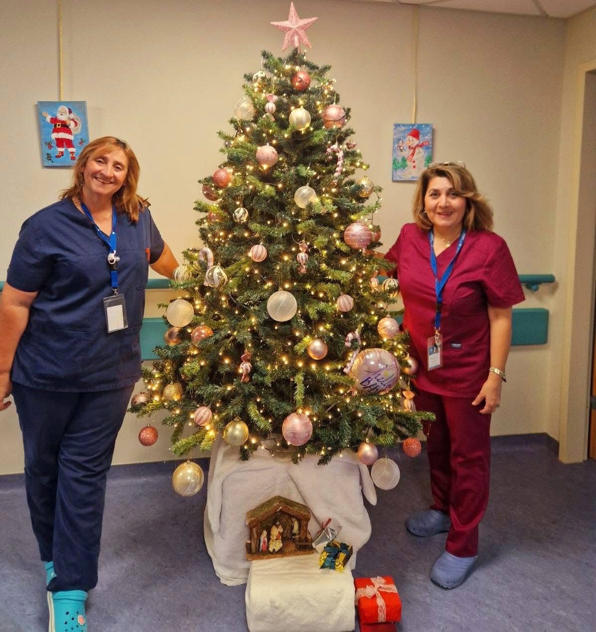 Χαλκίδα: Προϊσταμένη και Μαίες φέρνουν Φως και χαρά στην Κλινική