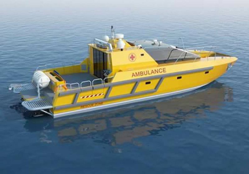 Σημαντική εξέλιξη για την Εύβοια: Παραλαμβάνει το νέο πλωτό ασθενοφόρο