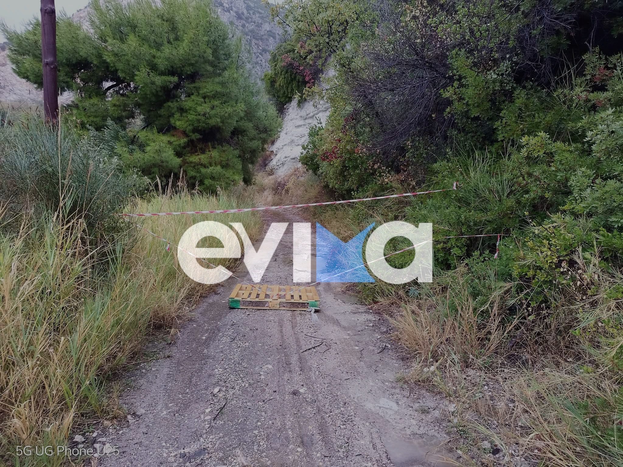 Η «κακοκαιρία» σαρώνει την Εύβοια: Σοβαρά προβλήματα στο οδικό δίκτυο – Μεγάλη προσοχή