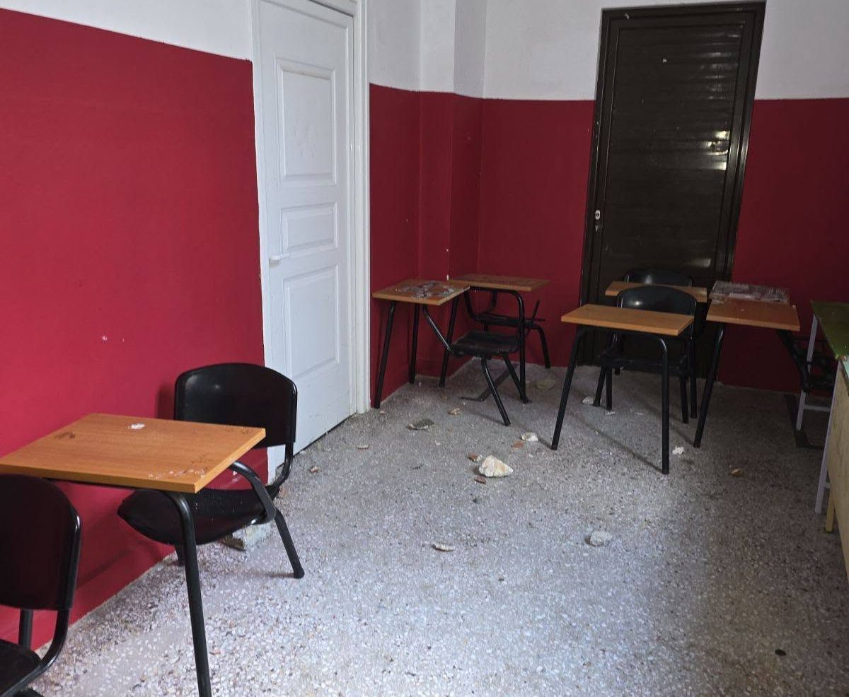 Σοβαρό περιστατικό στην Εύβοια: Κατέστρεψαν σχολείο και γήπεδο μπάσκετ – Εικόνες