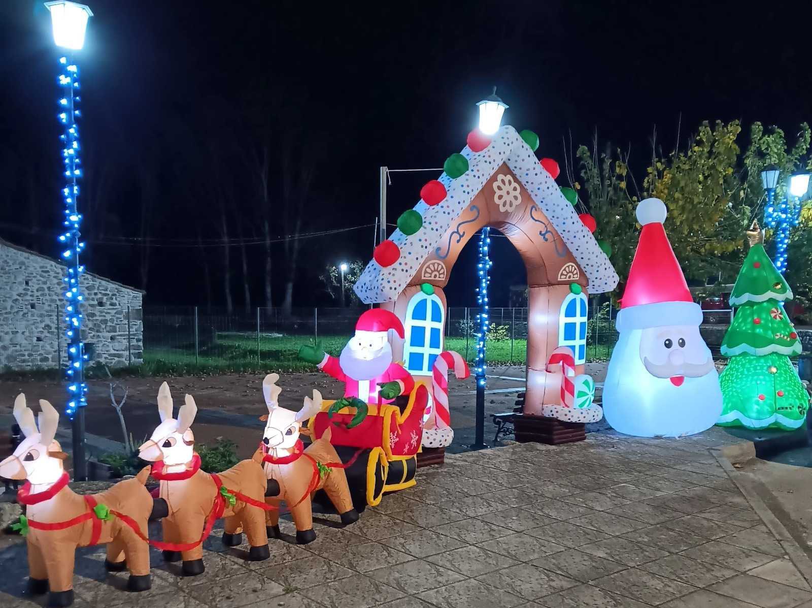 Εύβοια: Σήμερα στο Αυλωνάρι η πιο φαντασμαγορική Χριστουγεννιάτικη γιορτή!