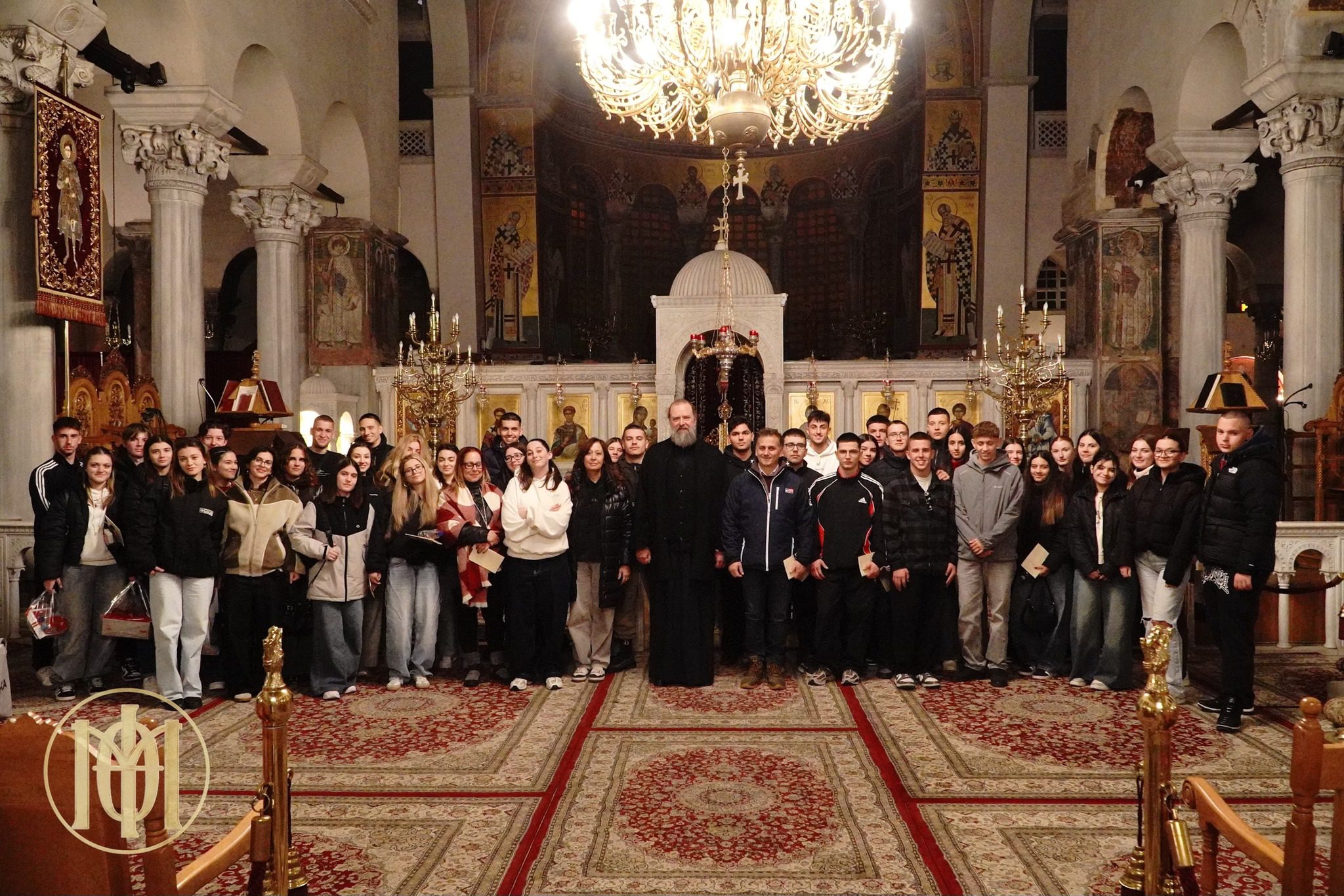 Μαθητές από την Εύβοια επισκέφθηκαν τον Μητροπολίτη Θεσσαλονίκης κ.Φιλόθεο