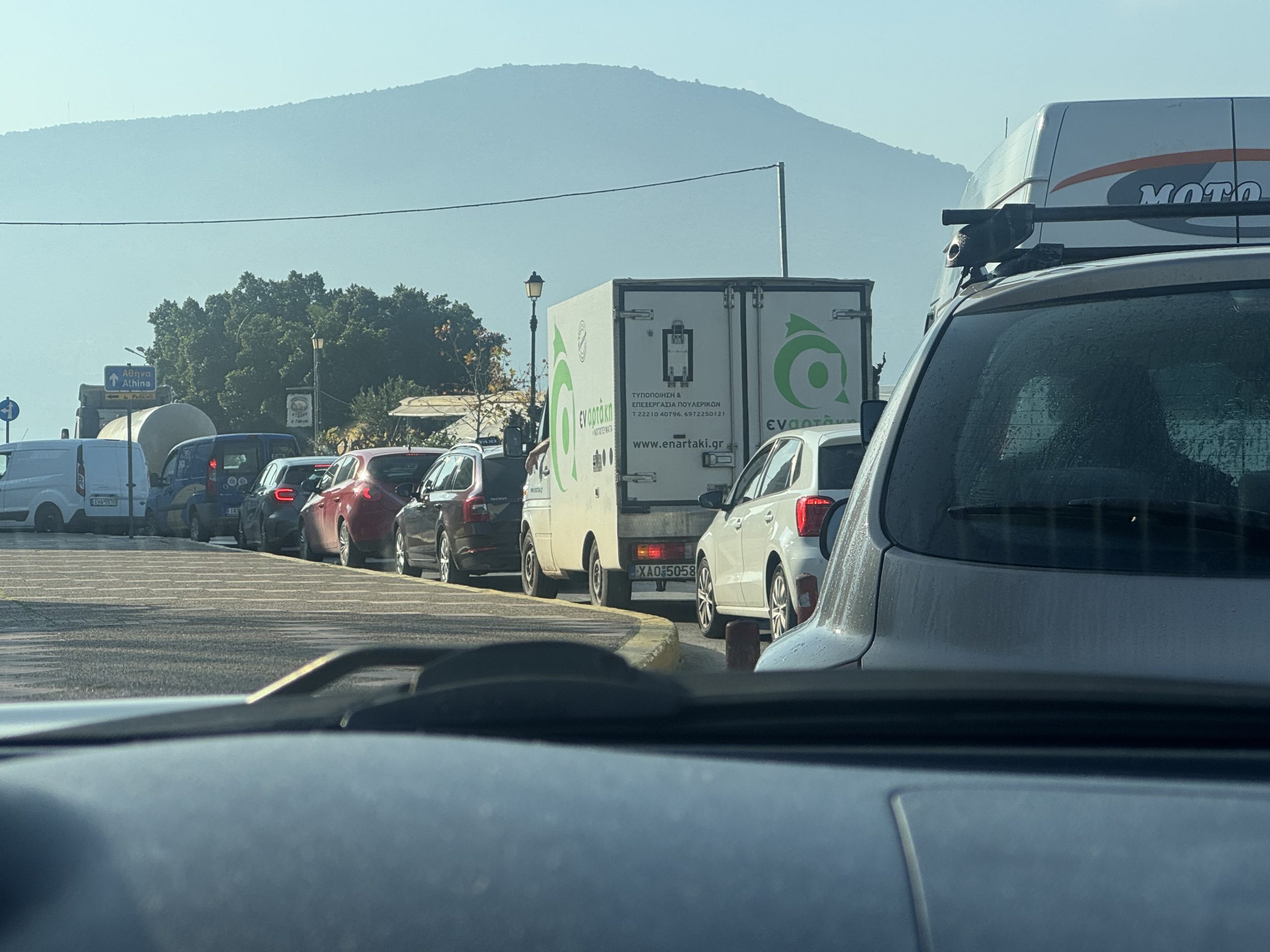 Πανικός τώρα στη γέφυρα της Χαλκίδας