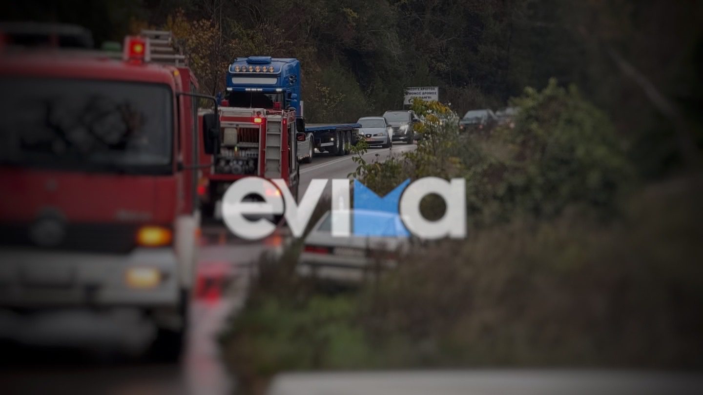 Σοβαρό τροχαίο στην Εύβοια: ΙΧ συγκρούστηκε με νταλίκα και βρέθηκε σε χωράφι – Μία τραυματίας
