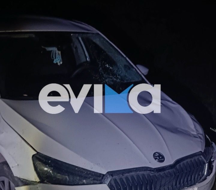 Σοβαρό τροχαίο στην Εύβοια: ΙΧ βγήκε εκτός δρόμου και κατέληξε σε χωράφι