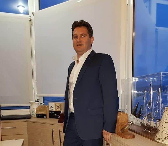 Ευχές από το Δημοτικό Σύμβουλο του Δήμου Ερέτριας, Ευάγγελο Τσώκο