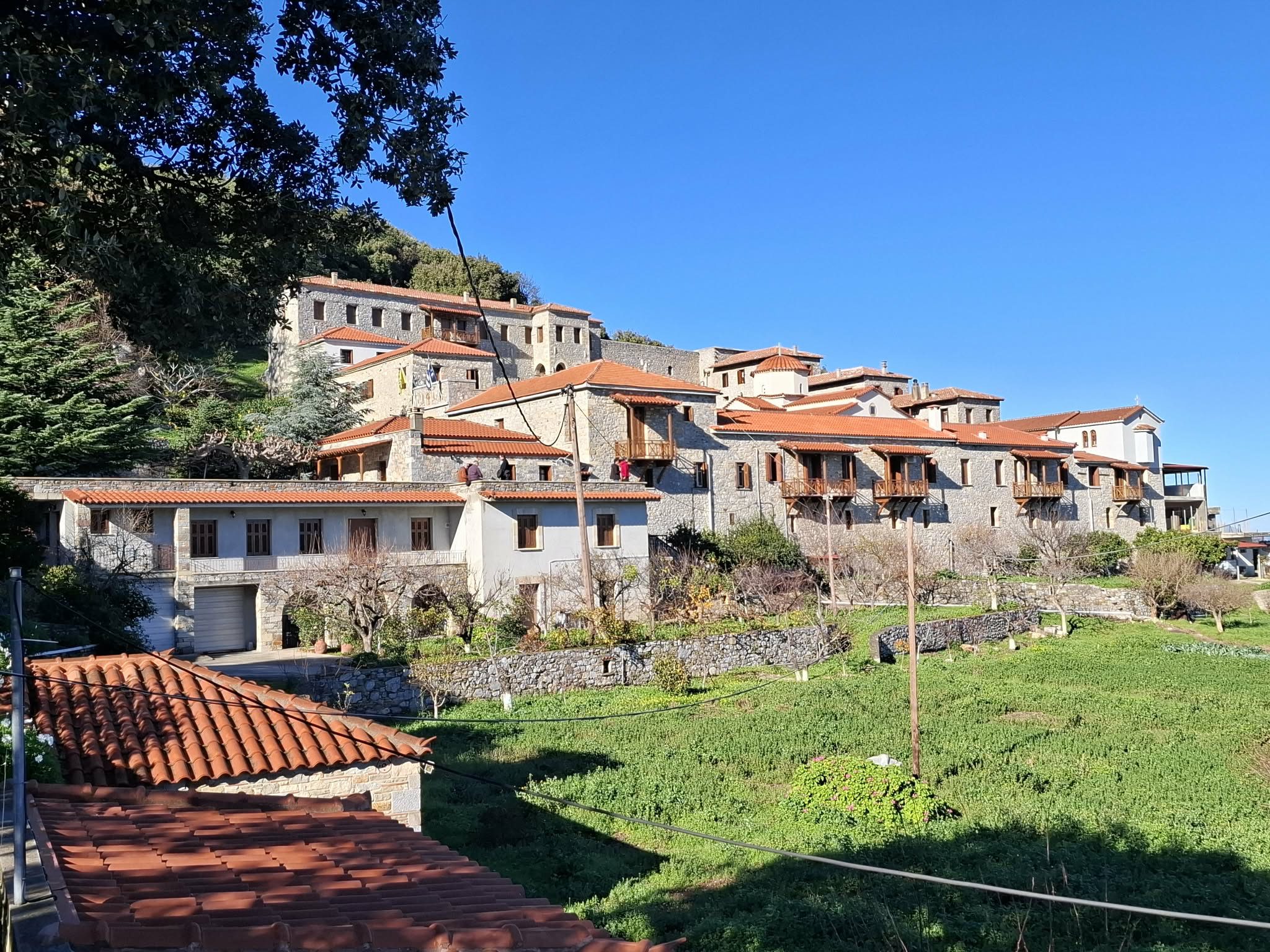 Λαμπρός εορτασμός του Αγίου Ιακώβου σε Μοναστήρι της Εύβοιας