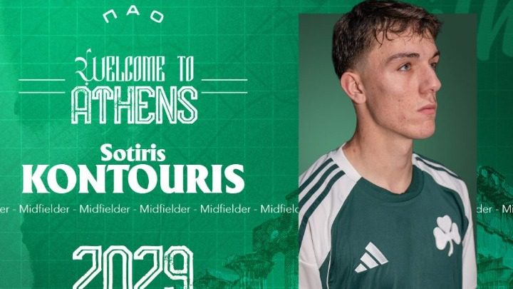 Εκλεισε: Στον Παναθηναϊκό ο Κοντούρης έως το 2029