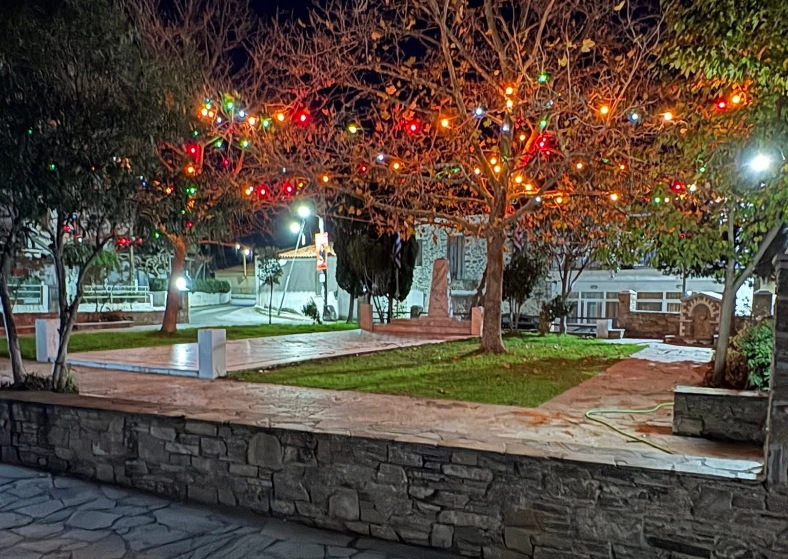 Εύβοια: Τα Κριεζά υποδέχονται τα Χριστούγεννα! Τι ώρα σήμερα το άναμμα του δέντρου