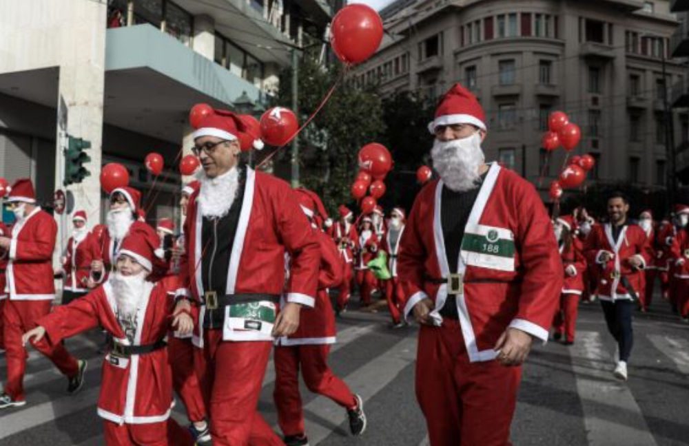 Athens Santa Run 2025: Σε ποιες περιοχές θα υπάρξουν κυκλοφοριακές ρυθμίσεις την Κυριακή 21/12