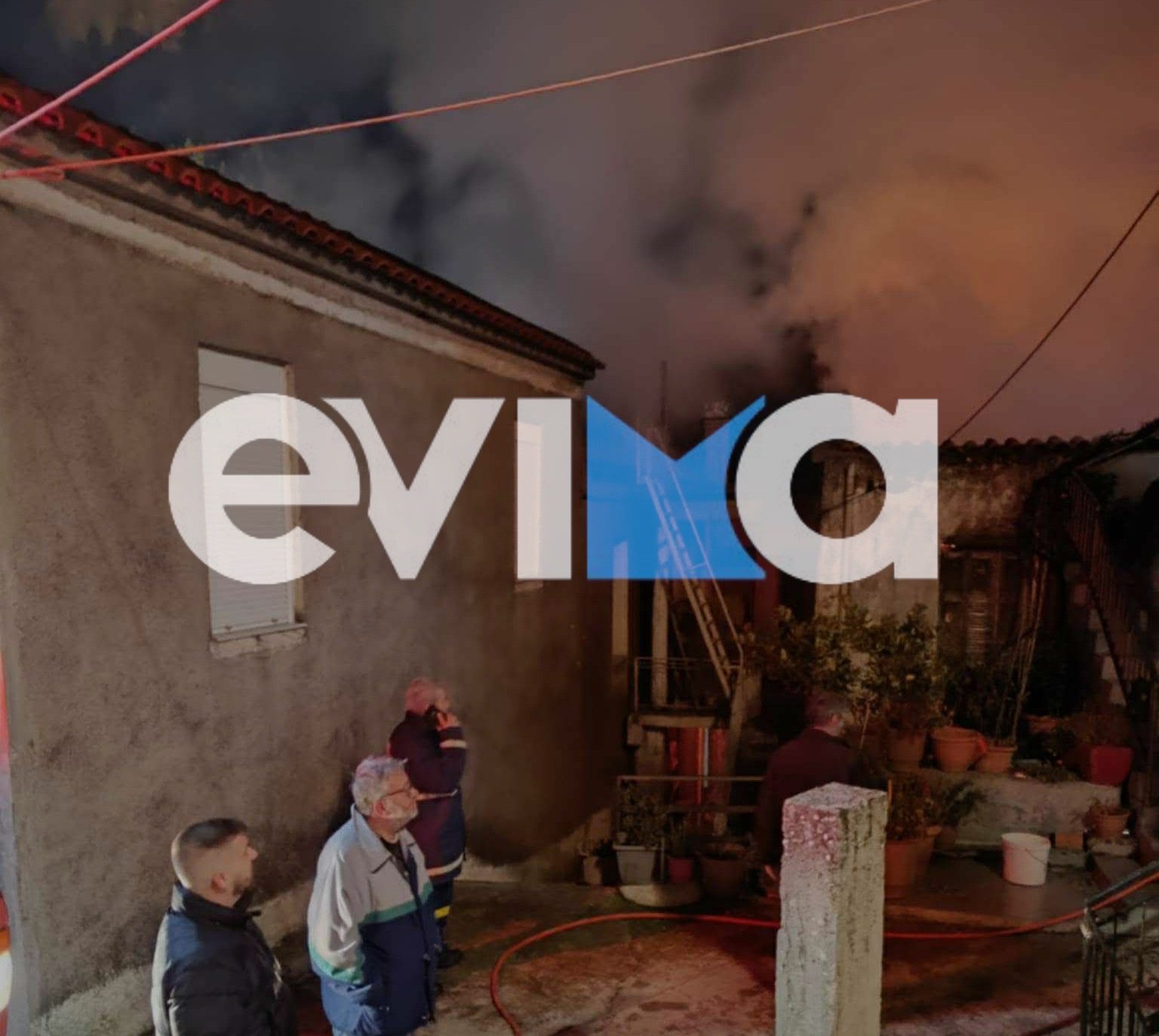 Αυτό είναι το σπίτι που κάηκε ολοσχερώς στην Εύβοια