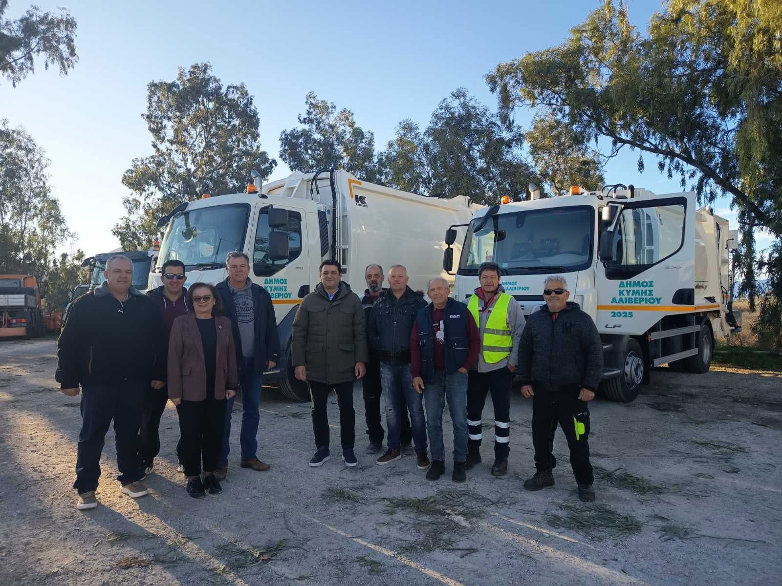 Εύβοια: Ενισχύει την καθαριότητα του Δήμου Κύμης Αλιβερίου ο Μπαράκος