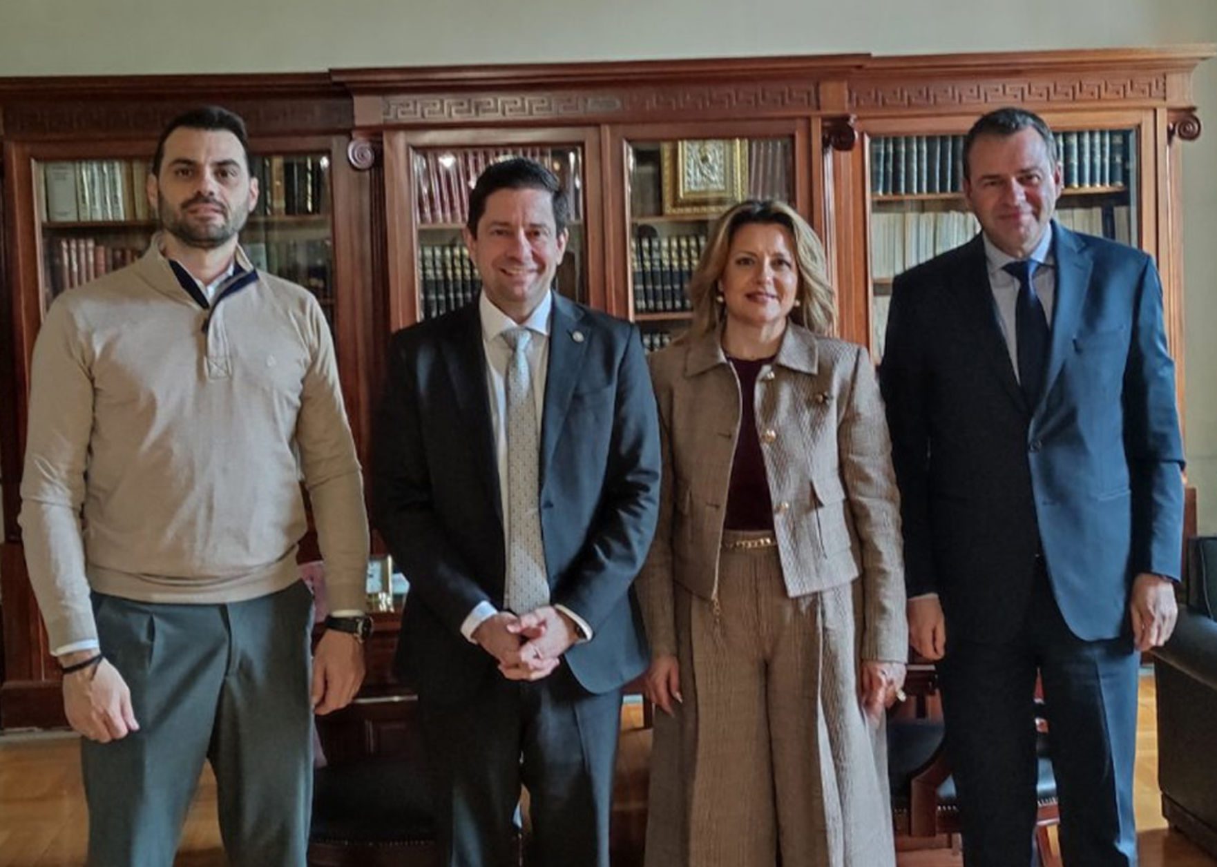 Σπουδαία συνάντηση για δήμαρχο της Εύβοιας