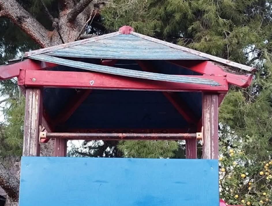 Μεγάλη Προσοχή σε παιδική χαρά της Εύβοιας: Αποκατάσταση κατασκευών ζητούν γονείς