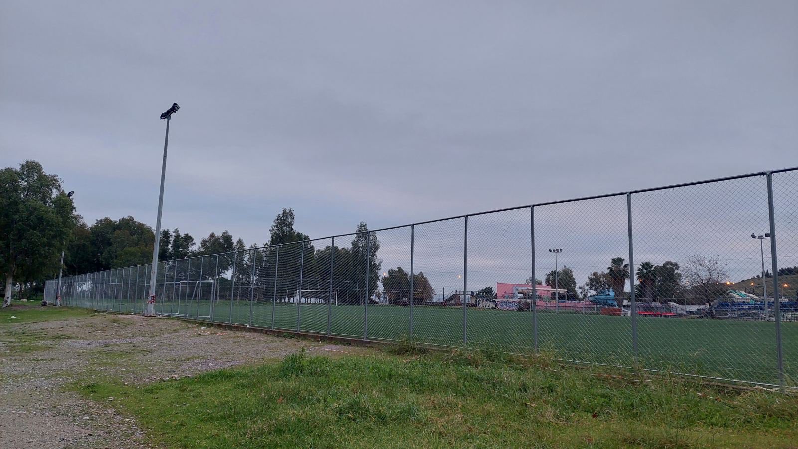 Φτιάχτηκε ξανά το γήπεδο της Εύβοιας που διαλύθηκε από την κακοκαιρία