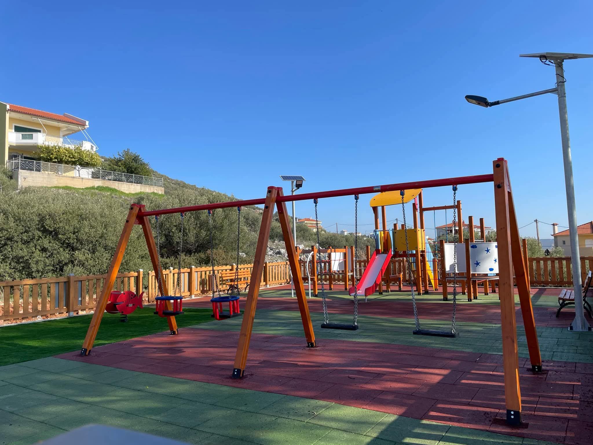 Αυτή η περιοχή της Εύβοιας θα αποκτήσει τρεις νέες παιδικές χαρές