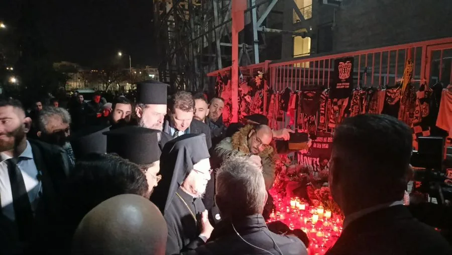 Στην Τούμπα ο Οικουμενικός Πατριάρχης, τον συνόδευσε ο Ευβοιώτης Μητροπολίτης Θεσσαλονίκης Φιλόθεος (εικόνες&βίντεο)