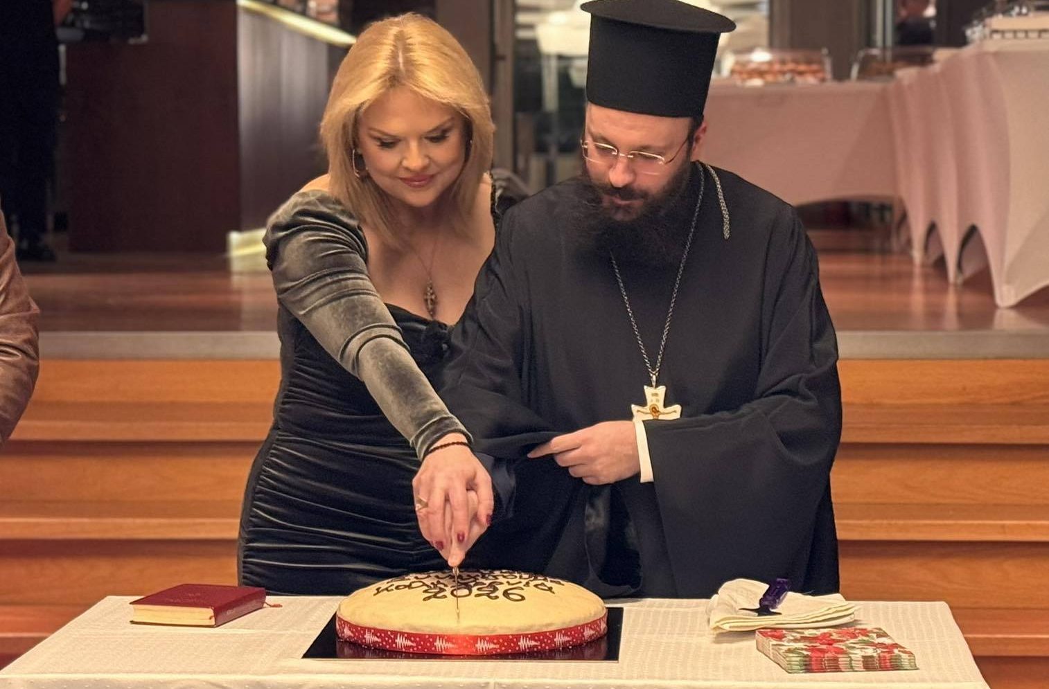 Χαλκίδα: Λαμπερές παρουσίες στην κοπή πίτας του συνδυασμού της Έλενας Βάκα – Εικόνες