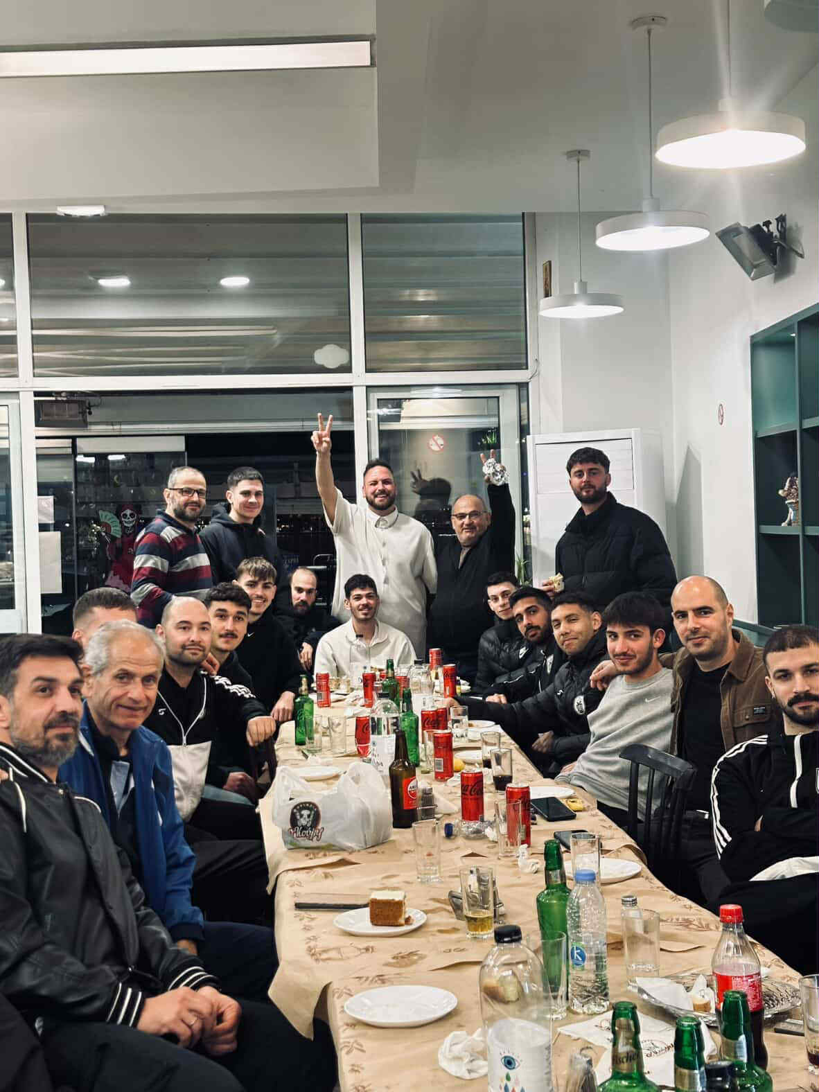 Χαλκίδα: Σε οικογενειακό κλίμα η κοπή πίτας του ΠΑΟΚ Κανήθου στον «Κούλη»