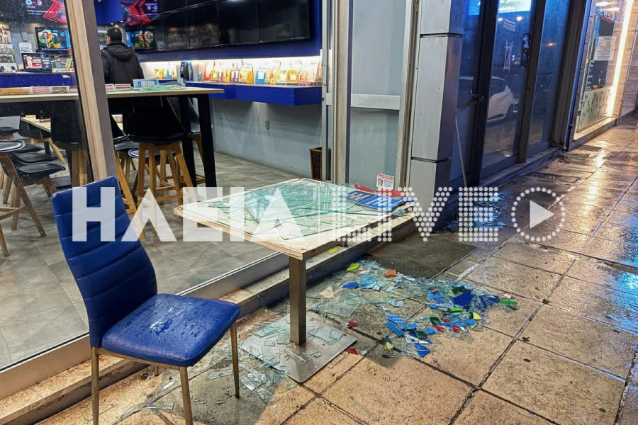 Ανεμοστρόβιλος σάρωσε τον Πύργο – Πτώσεις δέντρων, σπασμένες βιτρίνες και κατολισθήσεις (vid)