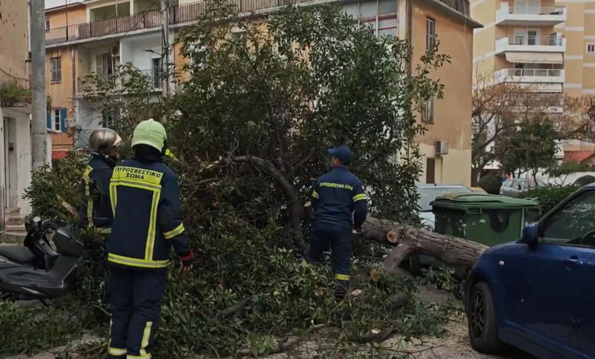 Θυελλώδεις άνεμοι σάρωσαν την Αττική – Οι περιοχές που έπεσαν δέντρα