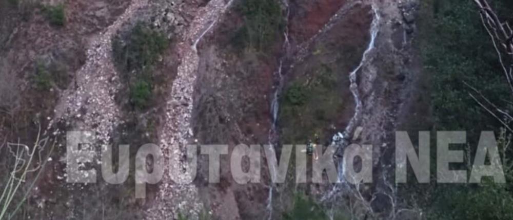 Τραγωδία στην Ευρυτανία: ΙΧ έπεσε σε γκρεμό 300 μέτρων – Νεκρός ο οδηγός