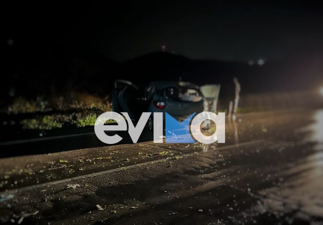 Σοβαρό τροχαίο στην Εύβοια: ΙΧ βγήκε εκτός πορείας – Τρεις τραυματίες