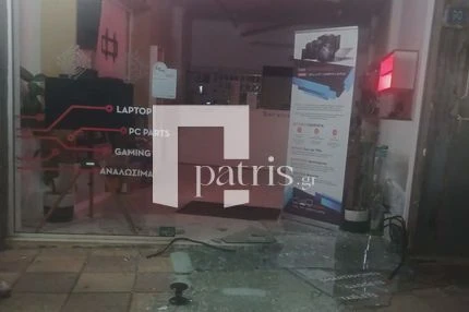 «Ατζαμής» κλέφτης στο Αρκαλοχώρι: Έσπασε τζαμαρία καταστήματος και από τον φόβο του… του έπεσαν τα κλοπιμαία