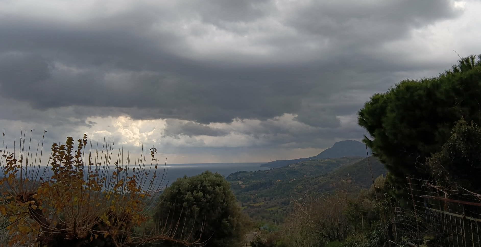 Καιρός: Ασθενής βροχές σήμερα στην Εύβοια – Αναλυτικά η πρόγνωση