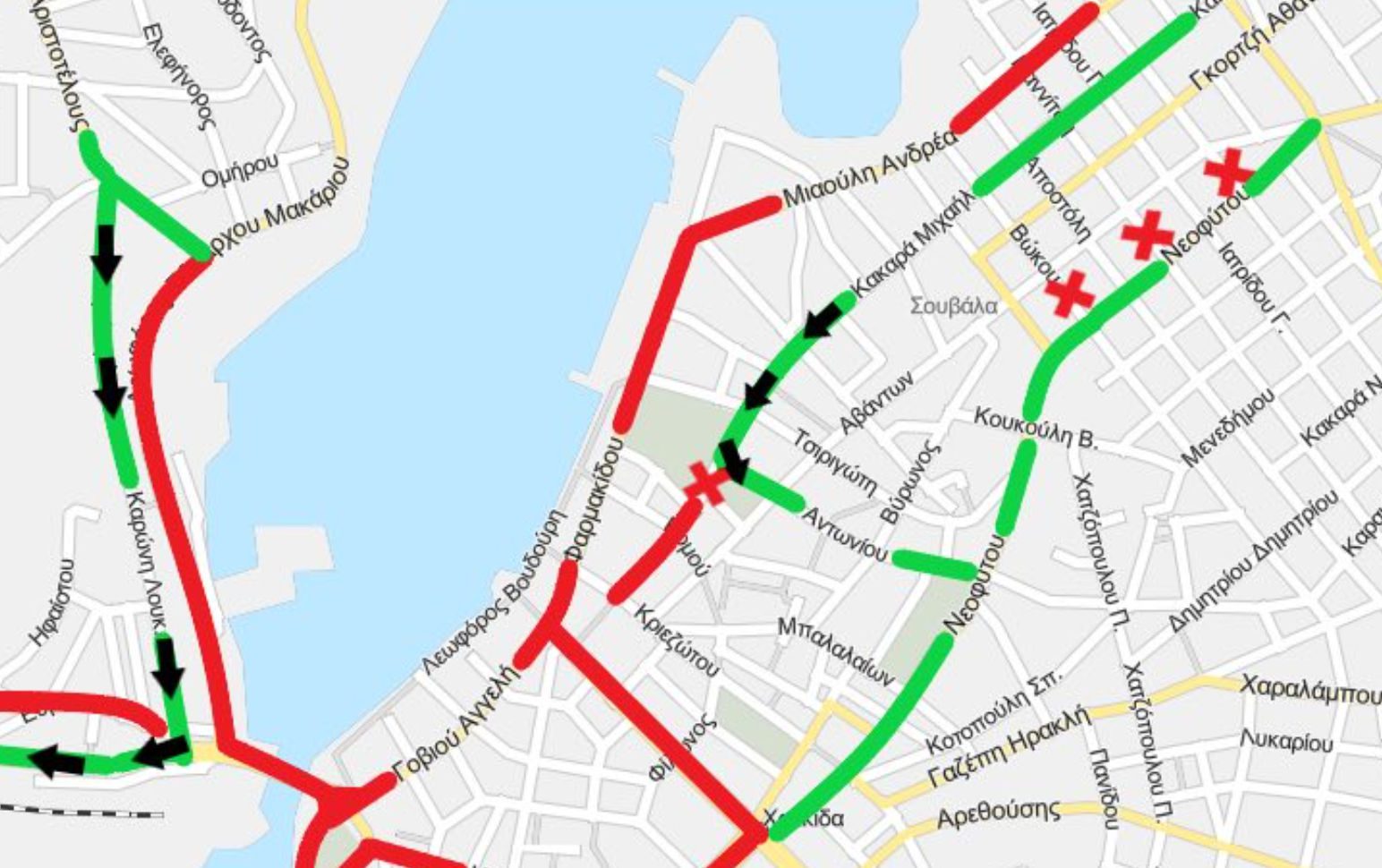 Απαγόρευση κυκλοφορίας στην Εύβοια: Ποιοι δρόμοι κλείνουν σήμερα