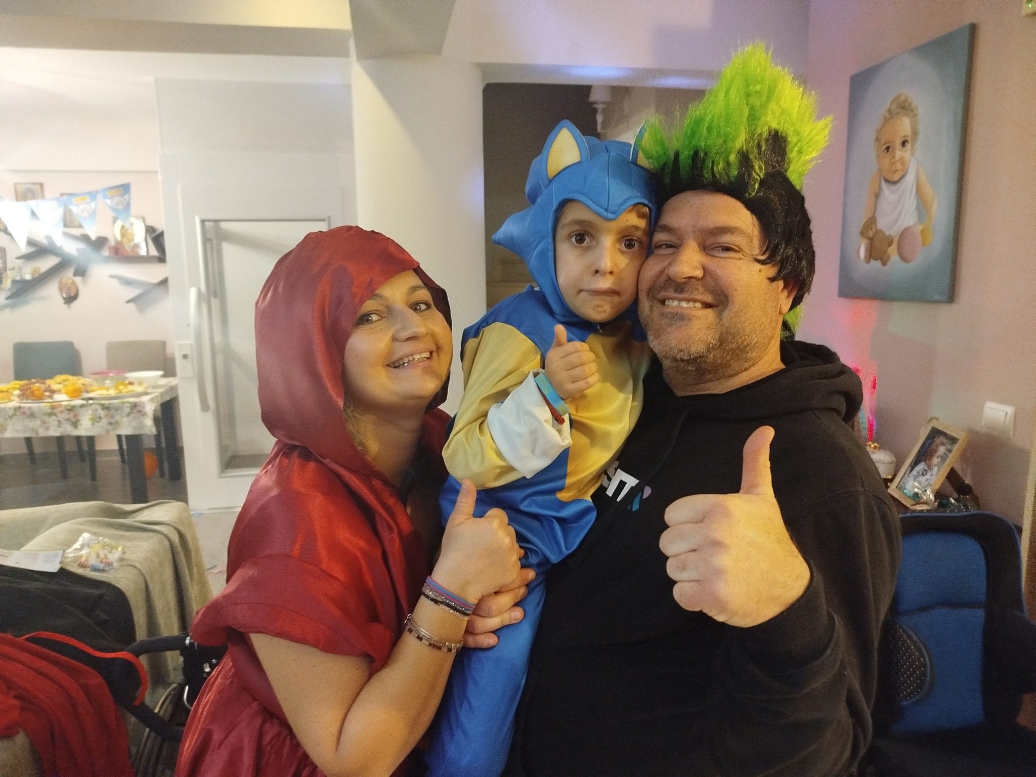 Ρίγη συγκίνησης στην Εύβοια: Sonic ντύθηκε ο Παναγιώτης Ραφαήλ