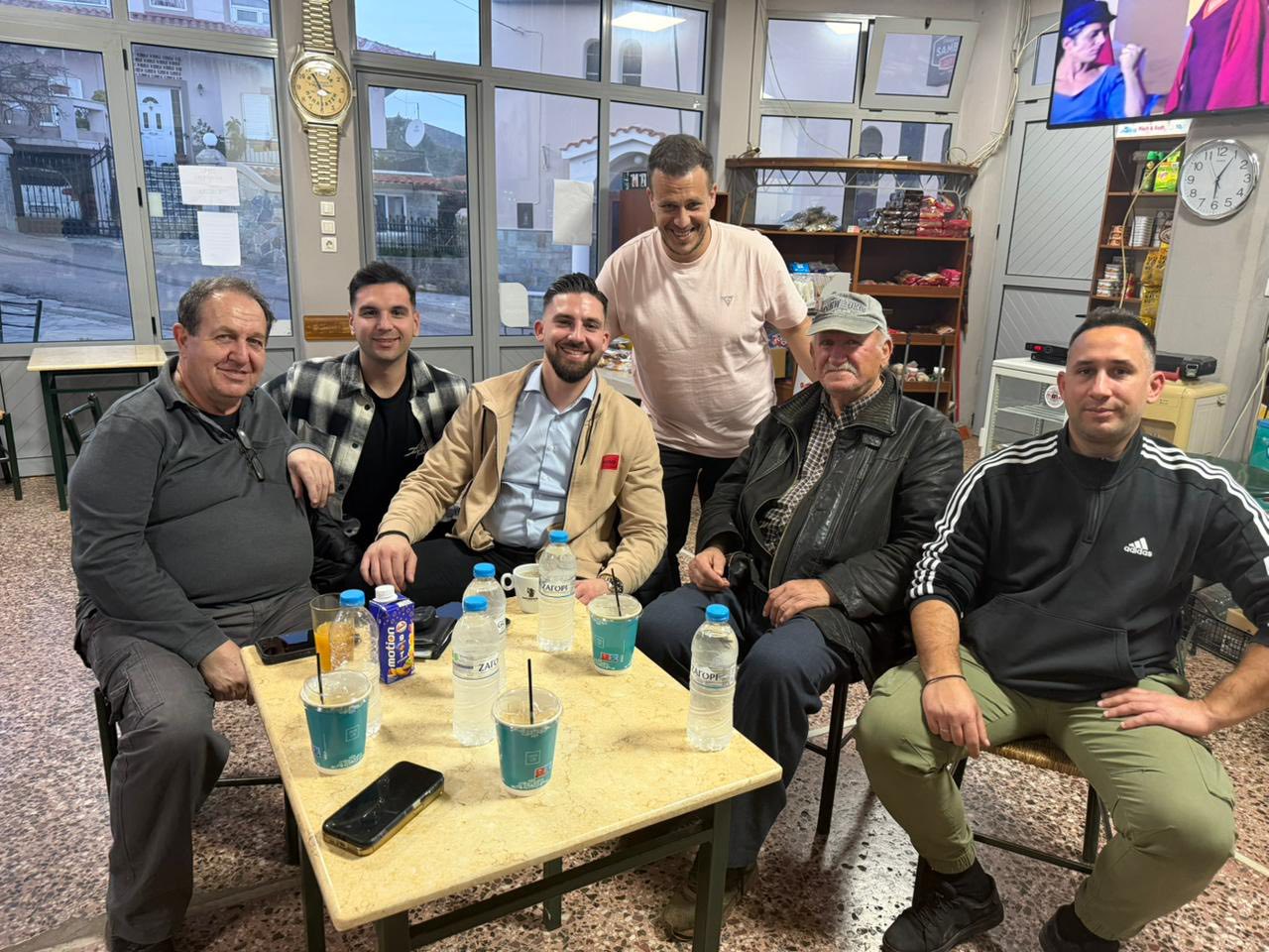 Στη Βόρεια Εύβοια ο Τομεάρχης της ΟΝΝΕΔ, Απόστολος Σπανός- Ποιους συνάντησε