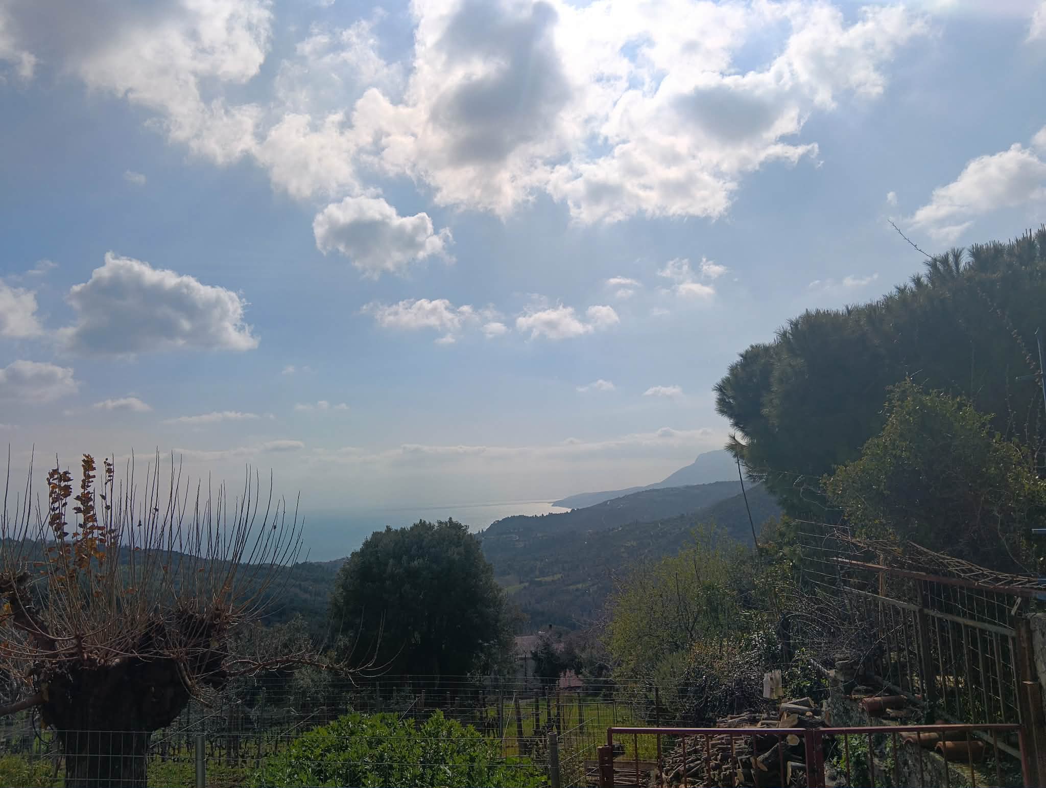 Καιρός: Συννεφιά και τοπικές βροχές σήμερα στην Εύβοια