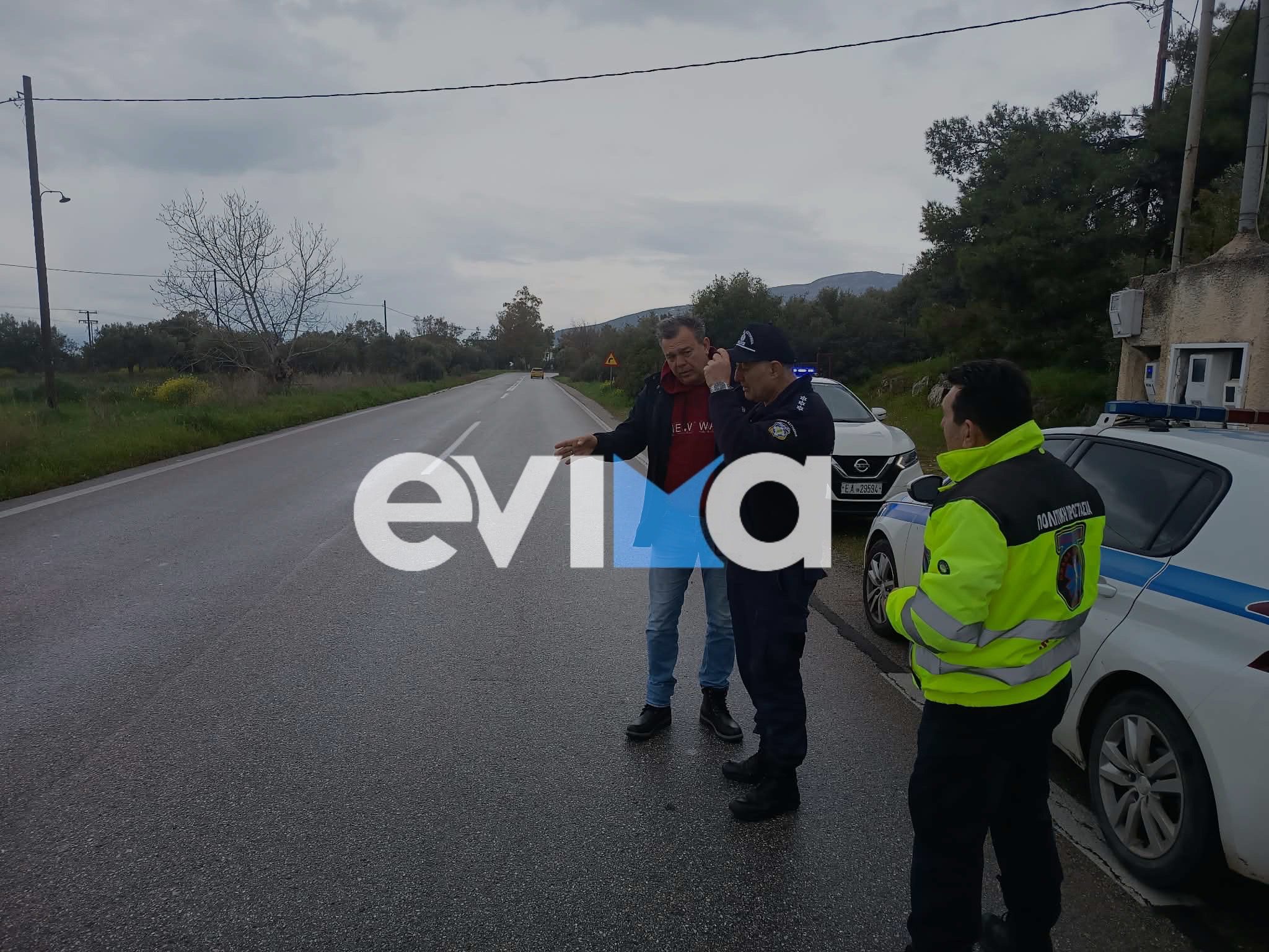 Εύβοια: Σε αυτό τον δρόμο έχουν πέσει πετρέλαια – Προσοχή οι οδηγοί