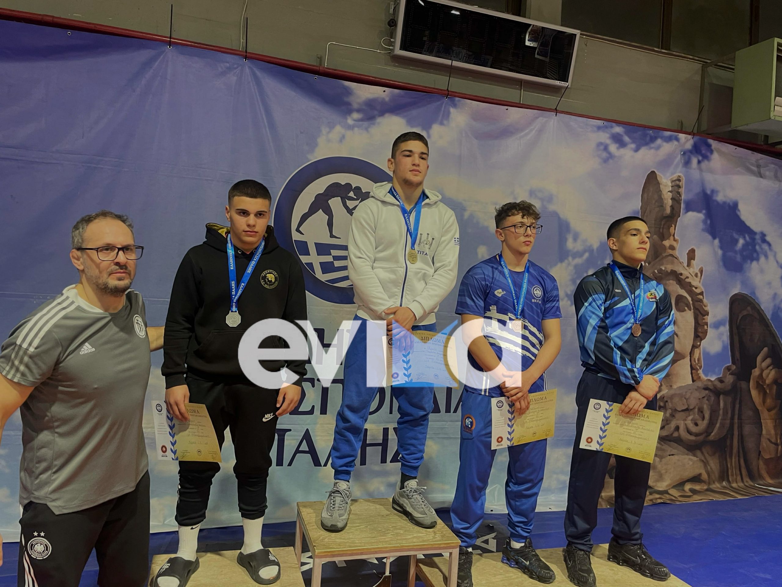 Μεγάλη διάκριση για την Εύβοια! Ξανά χρυσός ο Δημήτρης Σαράπης