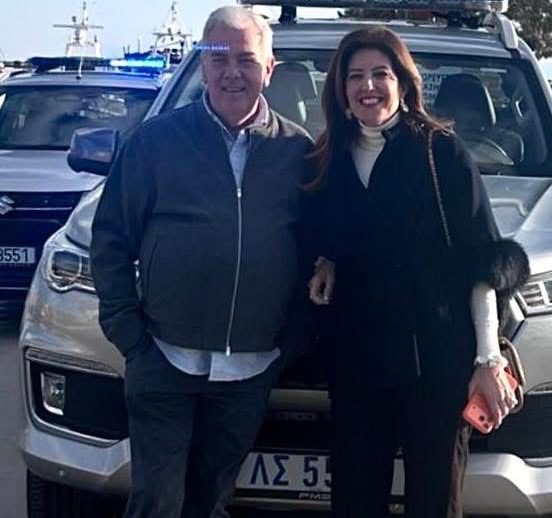 Καραμπατσώλη: Συγχαρητήρια στον επιχειρηματία για τη στήριξη του Λιμεναρχείου Καρύστου