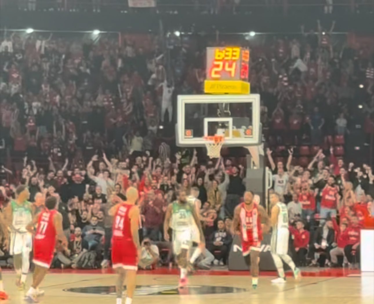 Ολυμπιακός – Παναθηναϊκός 86-80: Κυρίαρχος στο ΣΕΦ στο ντέρμπι της Euroleague