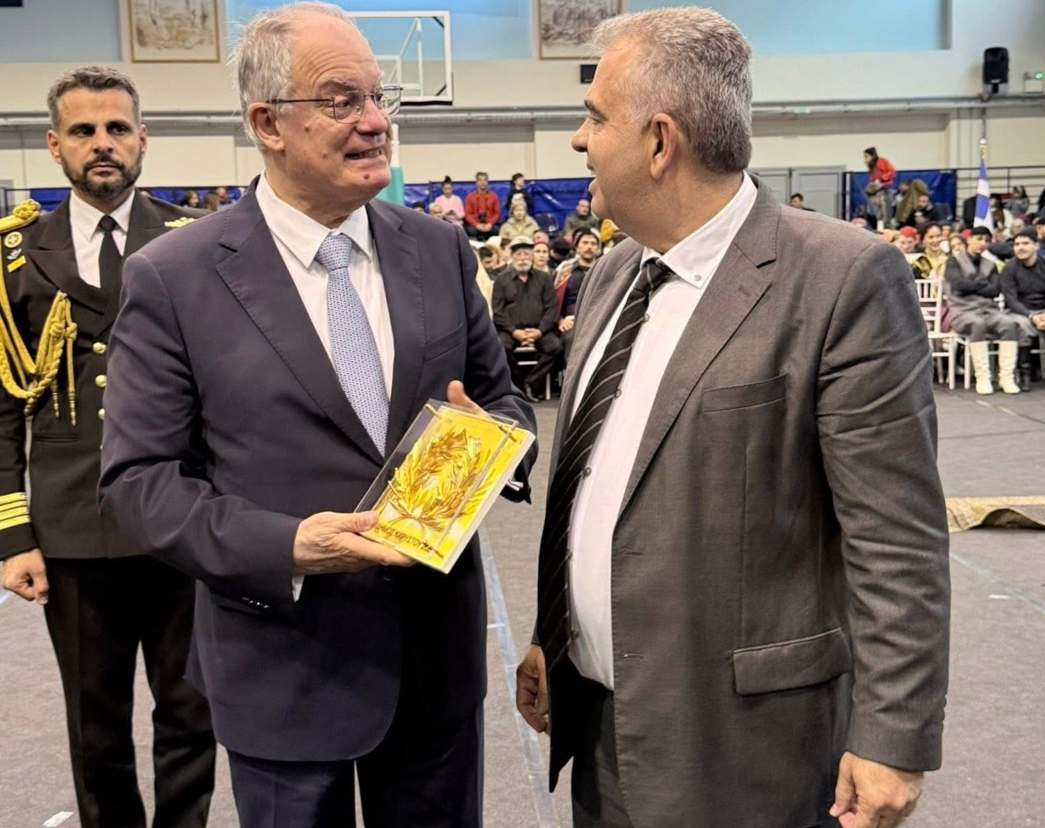 Στη Μάνη για Αδελφοποίηση ο δήμαρχος Καρύστου παρουσία του προέδρου της Δημοκρατίας