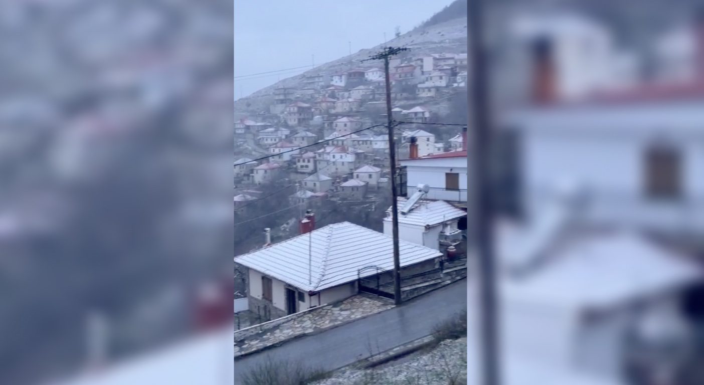 Μάρτης – γδάρτης: Δείτε πού χιόνισε – Βίντεο