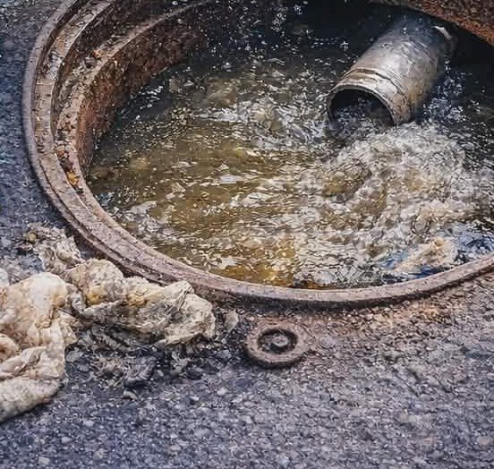 Απίθανο περιστατικό στην Εύβοια: Δείτε τι πέταξαν μέσα στο αποχετευτικό δίκτυο