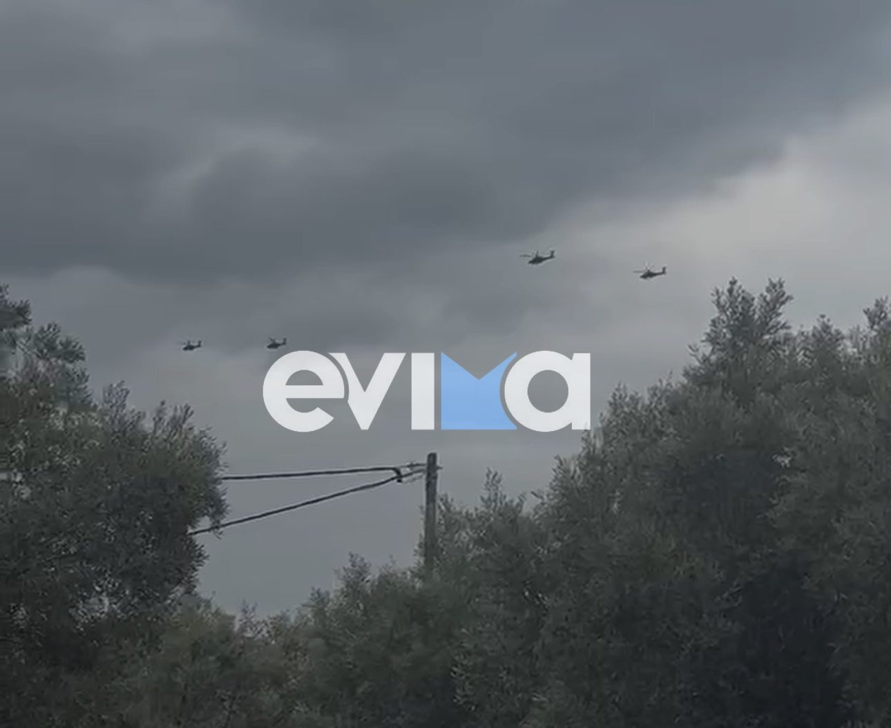 Έντονη κινητικότητα στον ουρανό της Χαλκίδας – Τι είδαν οι κάτοικοι