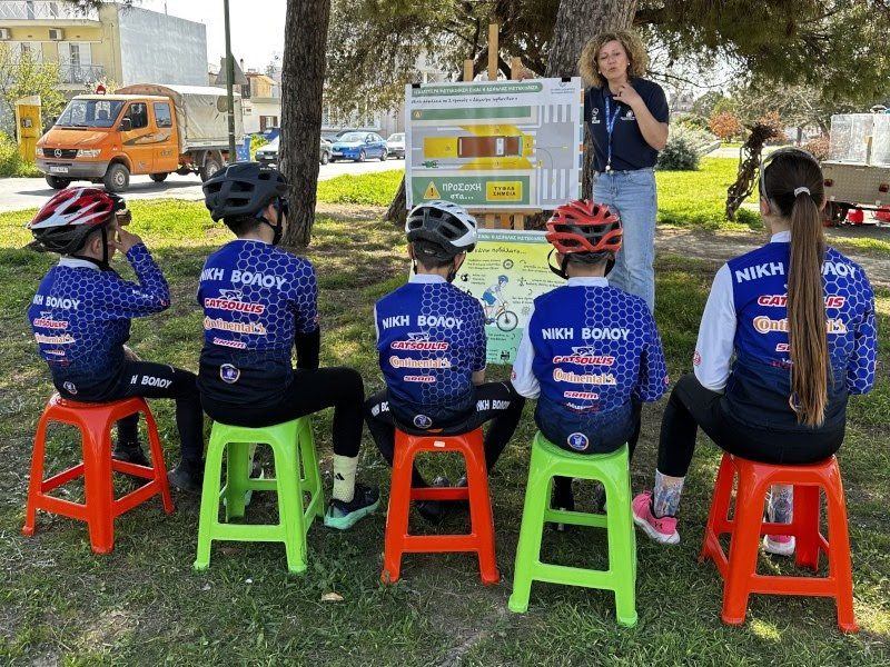 ΔΕΗ Tour of Hellas 2026 – Γέμισαν ποδήλατα και παιδικά χαμόγελα Βόλος και Αλμυρός